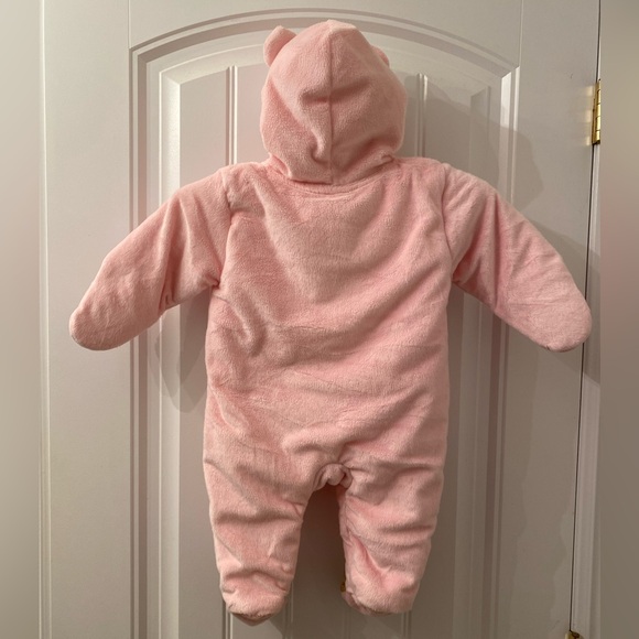 Baby Girl 6 Months One Piece Pink Cold Weather Wear - Picture 7 of 14